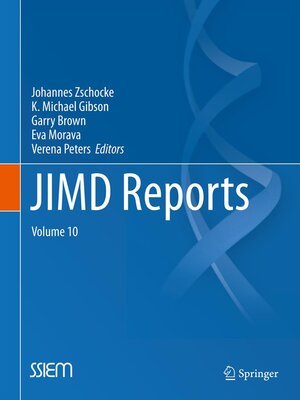 cover image of JIMD Reports--Volume 10